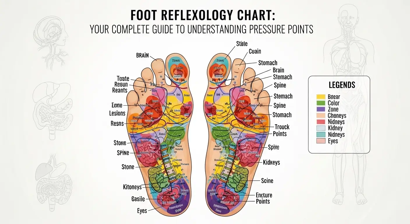 Benefits of Using a Foot Reflexology Chart