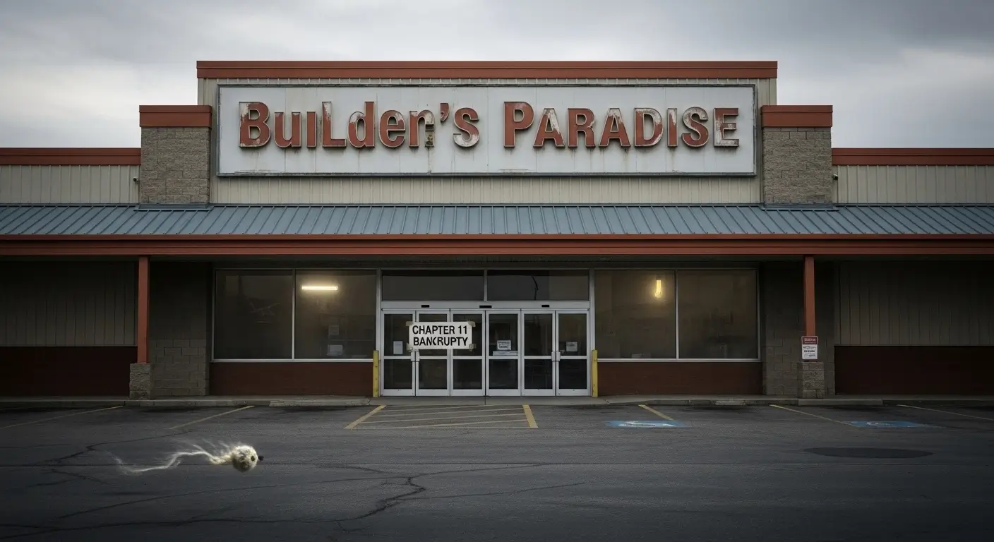 What Happens When a Home Improvement Store Files for Chapter 11